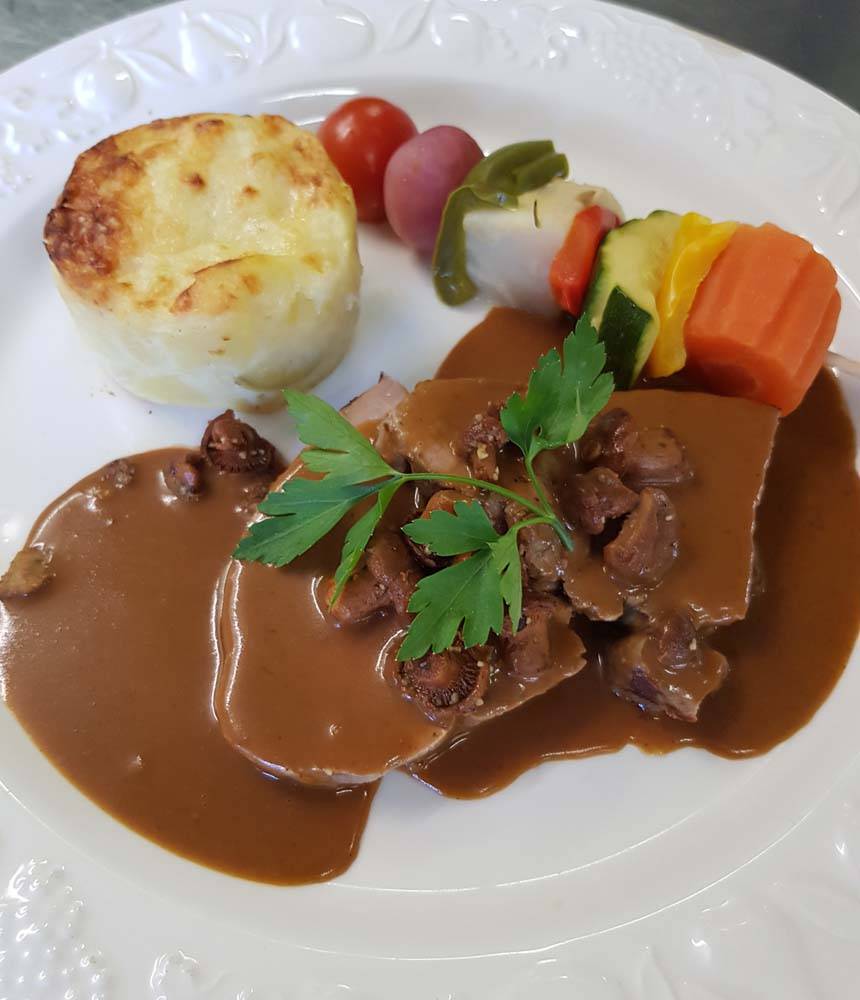 Quasi de veau braisé